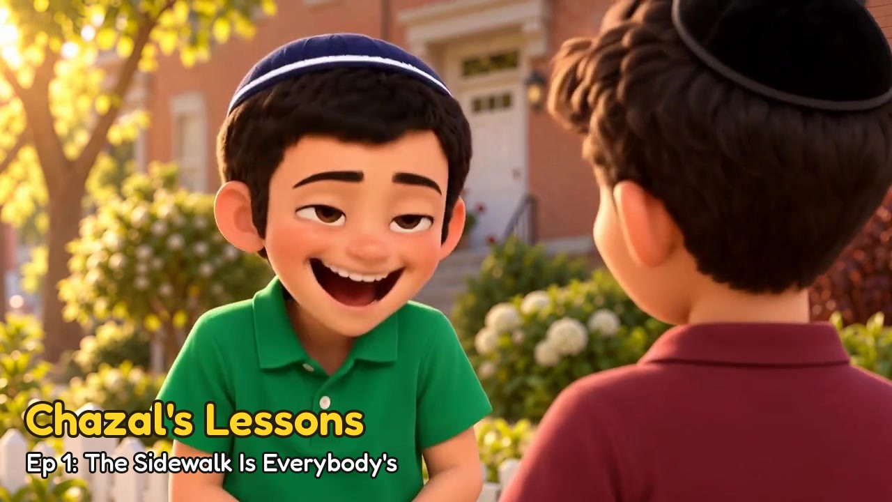 Chazal's Lessons: The Sidewalk Is Everybody's